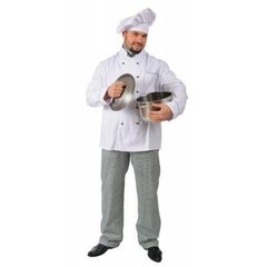 Костюм кухаря "Гурман", костюм шеф-кухаря, кухарська форма